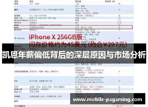 凯恩年薪偏低背后的深层原因与市场分析